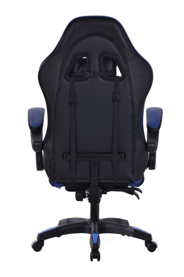 Silla Gamer Azul / Negra (Masajeador)