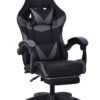 Silla Gamer Ploma / Negra (Masajeador)