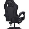 Silla Gamer Ploma / Negra (Masajeador)