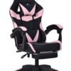 Silla Gamer Negra / Rosada (Masajeador)