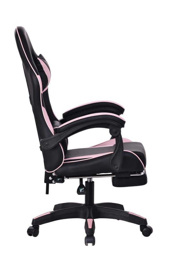 Silla Gamer Negra / Rosada (Masajeador)