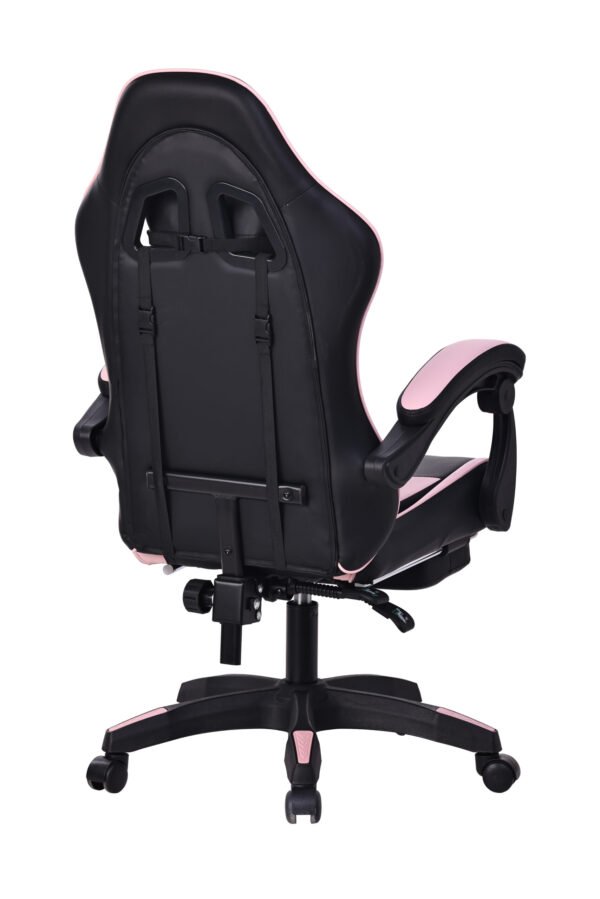 Silla Gamer Negra / Rosada (Masajeador)