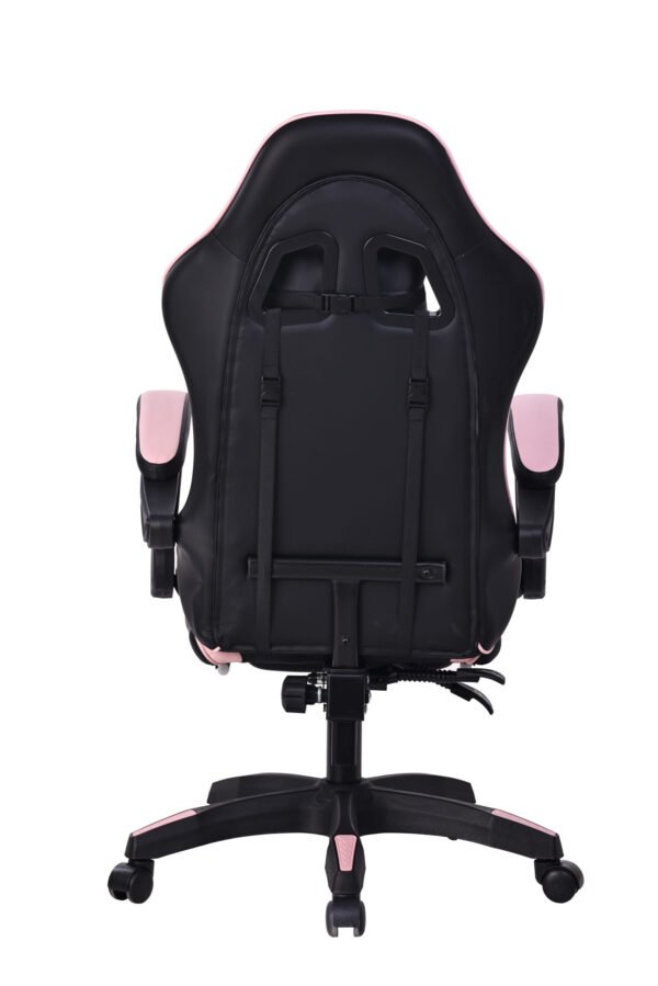 Silla Gamer Negra / Rosada (Masajeador)