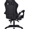 Silla Gamer Negra / Blanca (Masajeador)