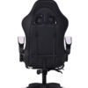 Silla Gamer Negra / Blanca (Masajeador)