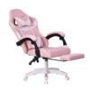 Silla Gamer Rosada / Blanco (Masajeador)