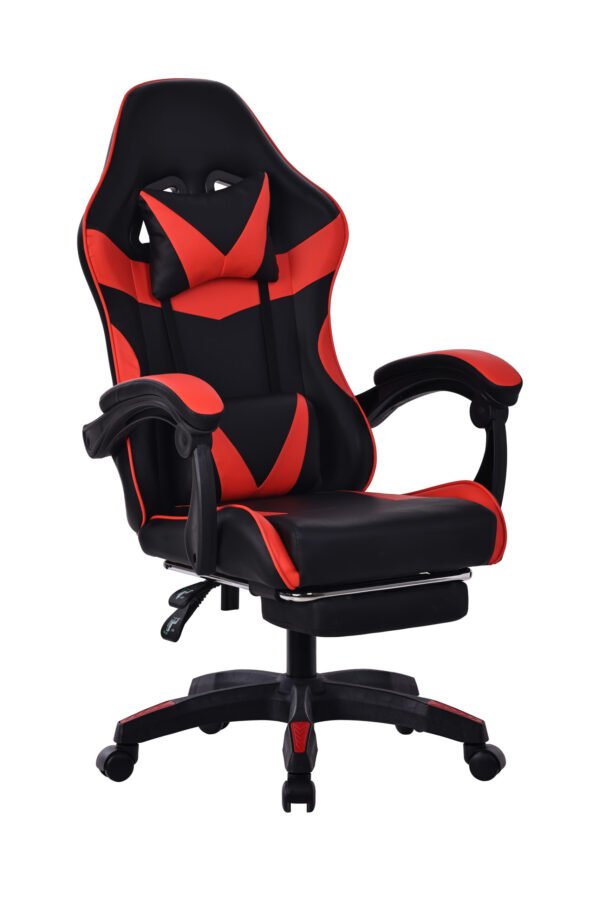 Silla Gamer Negra / Roja (Masajeador)