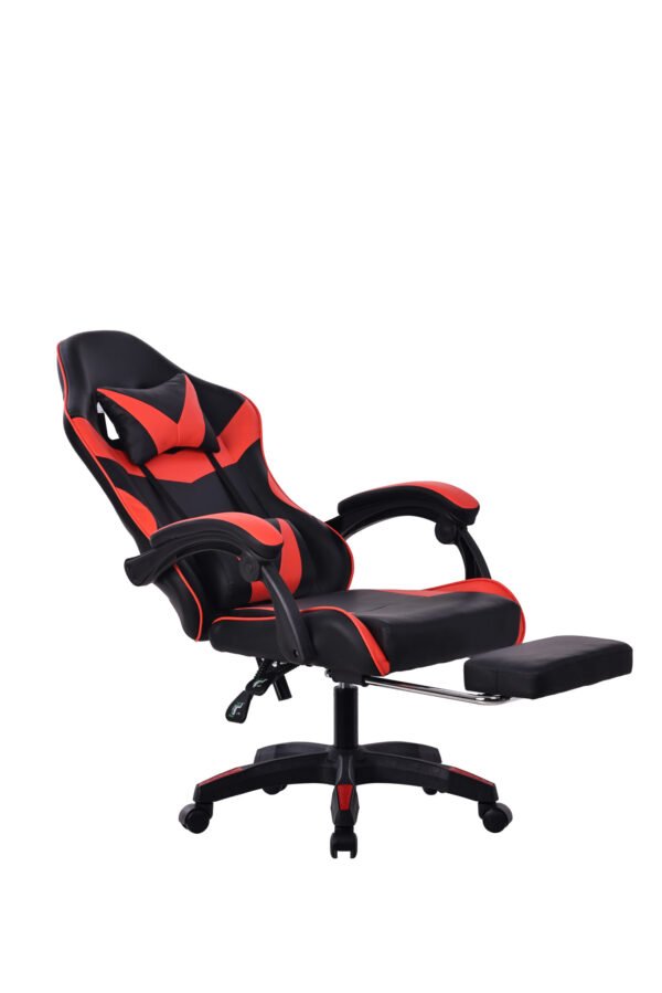 Silla Gamer Negra / Roja (Masajeador)