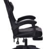 Silla Gamer Negra / Negra (Masajeador)