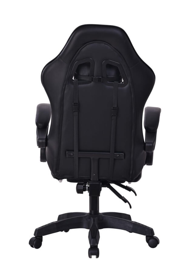 Silla Gamer Negra / Negra (Masajeador)