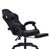 Silla Gamer Negra / Negra (Masajeador)