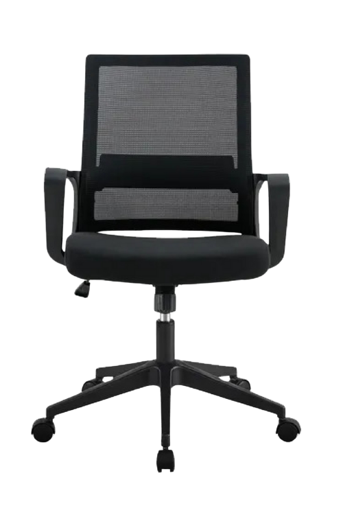 Silla ejecutiva KENDRA color negro, con sistema de balanceo, altura ajustable y soporte de 110 kilogramos