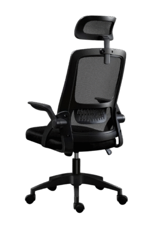 Silla ejecutiva PRADA color negro, con altura ajustable, tela mesh y soporte de 110 kilogramos