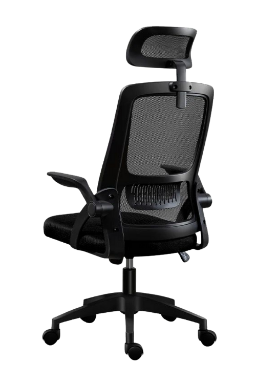 Silla ejecutiva PRADA color negro, con altura ajustable, tela mesh y soporte de 110 kilogramos
